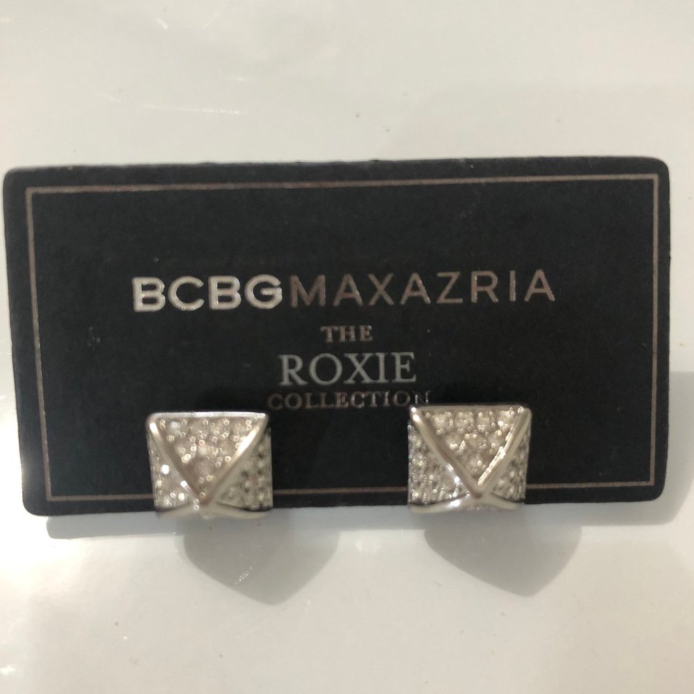 BCBG Silver Earrings